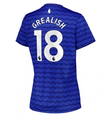 Everton Jack Grealish #18 Primera Equipación Mujer 2025-26 Manga Corta Everton Jack Grealish #18 Primera Equipación Mujer 2025-26 Manga Corta